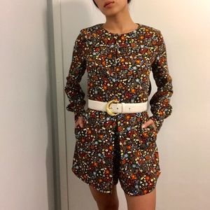 Zara TRF button up romper